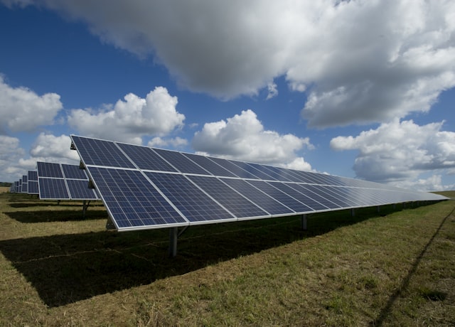 Photovoltaik-Anlage auf Freifläche
